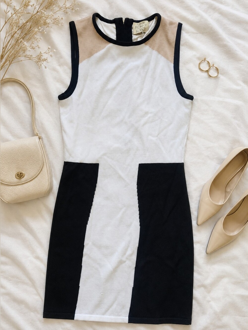 Torn By Ronny Kobo Bodycon Dress Size XS Autumn Wedding Guest Dress